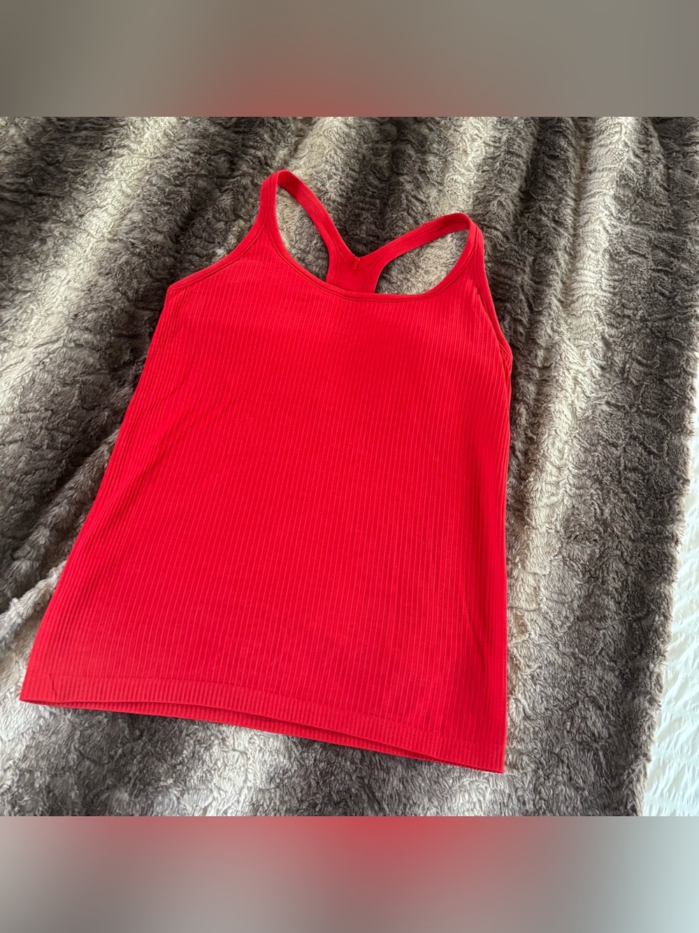 Lululemon Ebb to Street Tank Top Oxford Red - 10